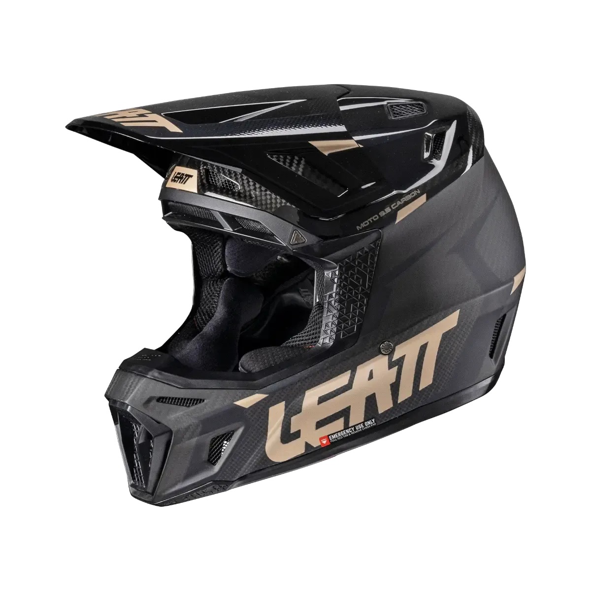 Leatt 9.5 Moto Carbon Helmet Kit w/ 6.5 IRIZ Goggles V25