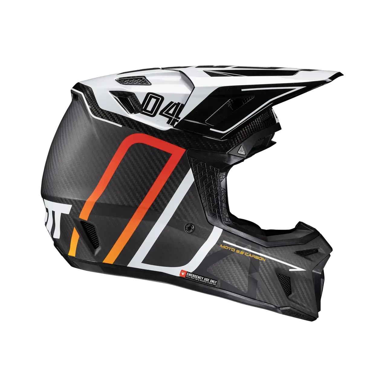 Leatt 9.5 Moto Carbon Helmet Kit w/ 6.5 IRIZ Goggles V25