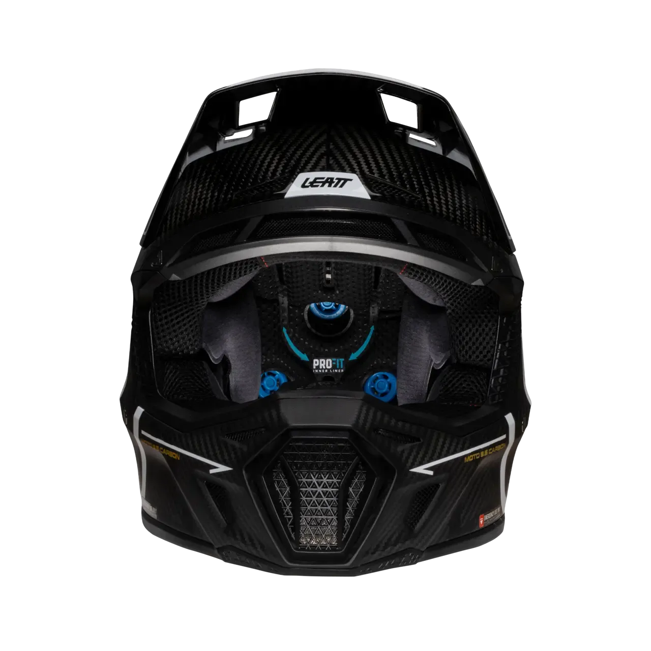 Leatt 9.5 Moto Carbon Helmet Kit w/ 6.5 IRIZ Goggles V25