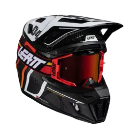 Leatt 9.5 Moto Carbon Helmet Kit w/ 6.5 IRIZ Goggles V25