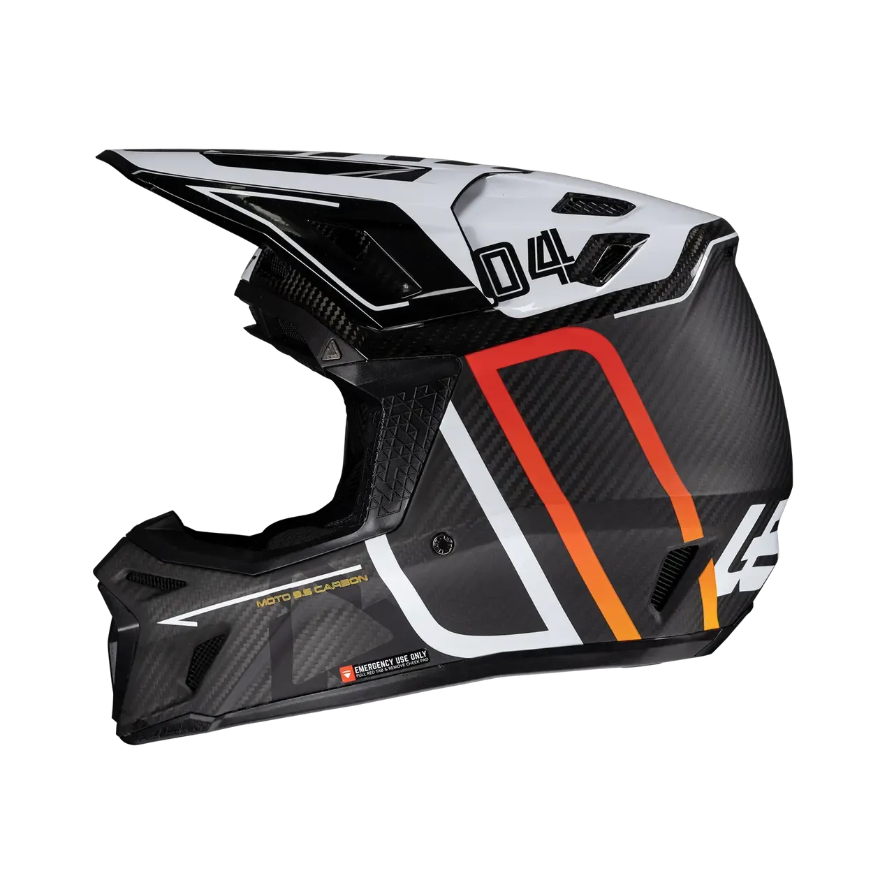 Leatt 9.5 Moto Carbon Helmet Kit w/ 6.5 IRIZ Goggles V25