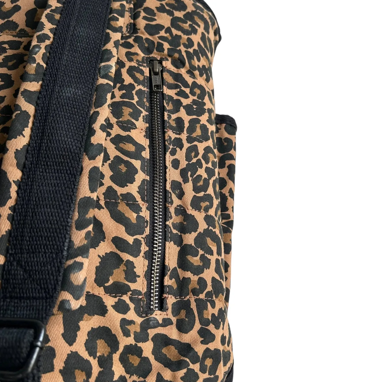 Leopard Print Backpack