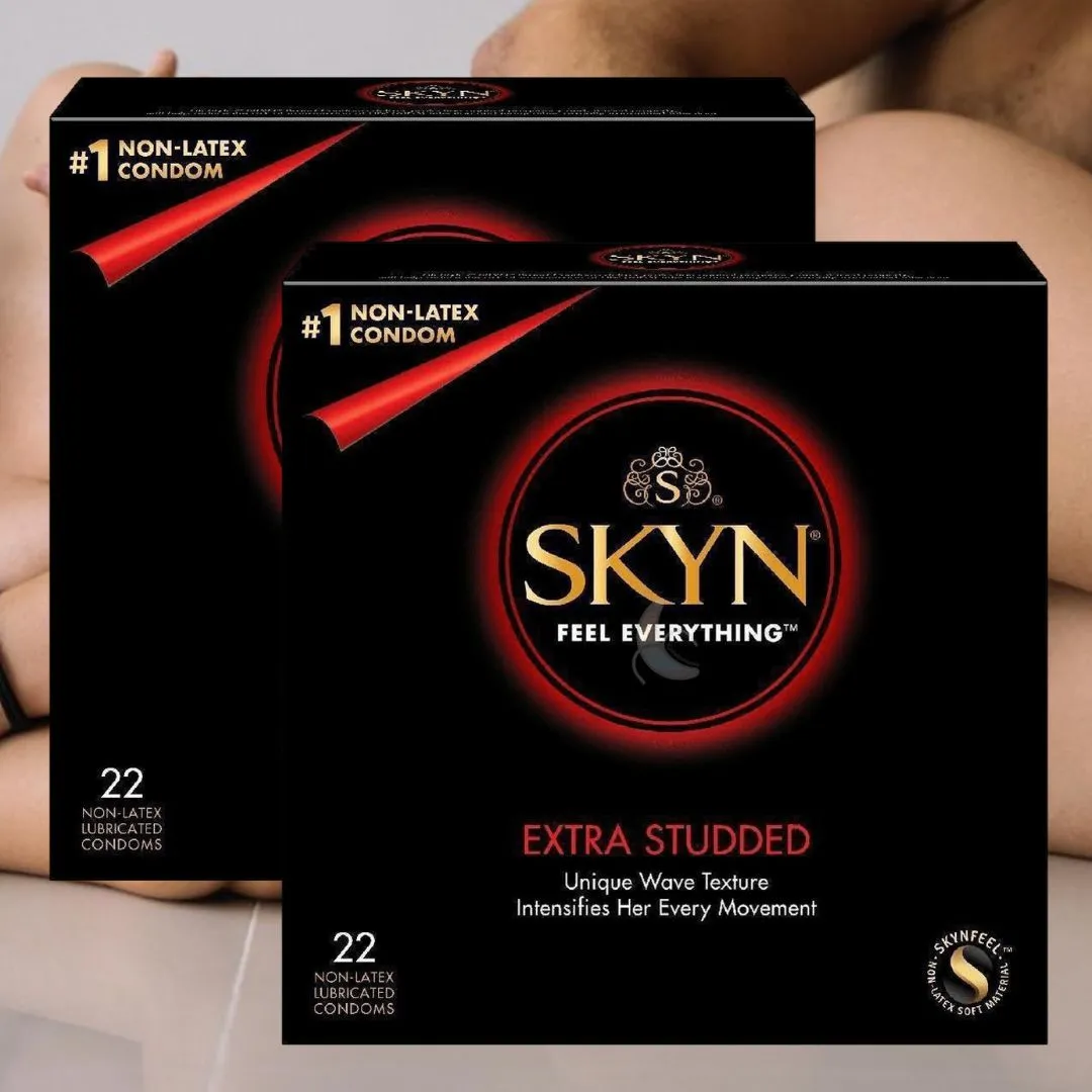 LifeStyles SKYN Extra Studded Condoms