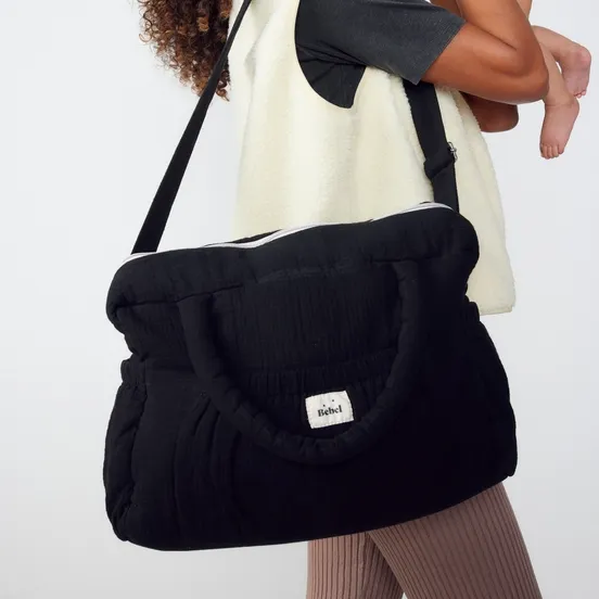 Liquorice Double Gauze Diaper Bag Like a Candy