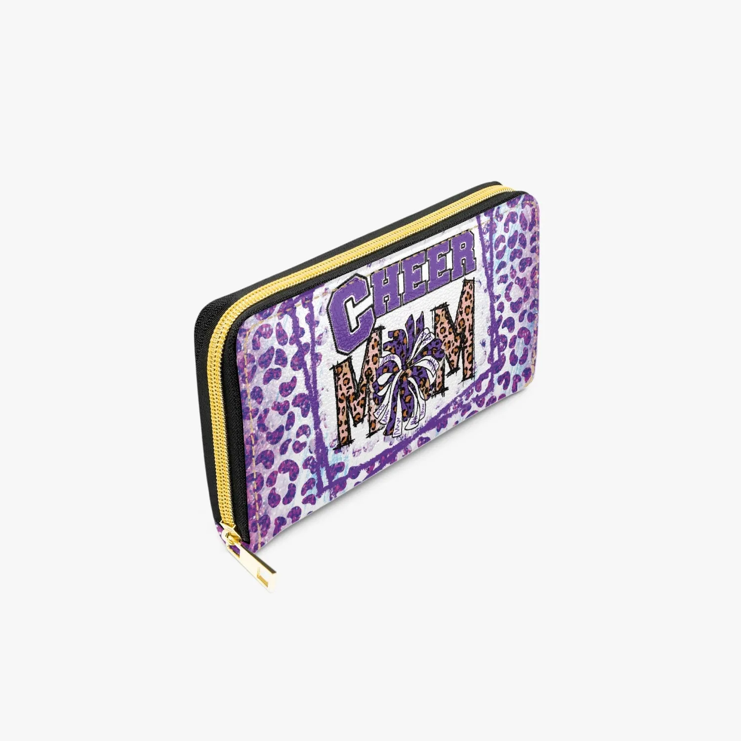 Long Type Zipper Purse - Cheer Mom