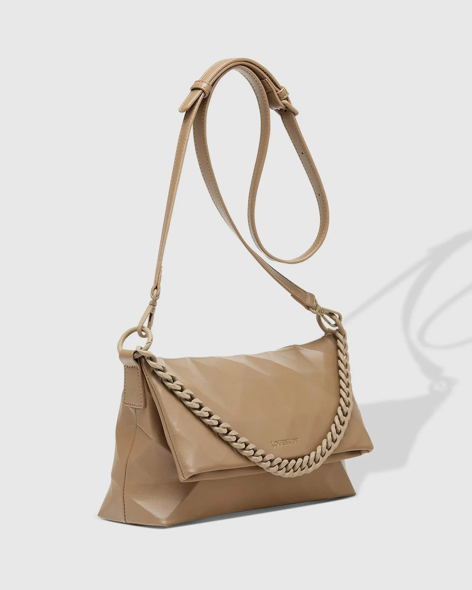 Louenhide - Marley Taupe Shoulder Bag