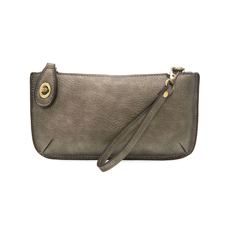 Lustre Lux Crossbody Wristlet Clutch