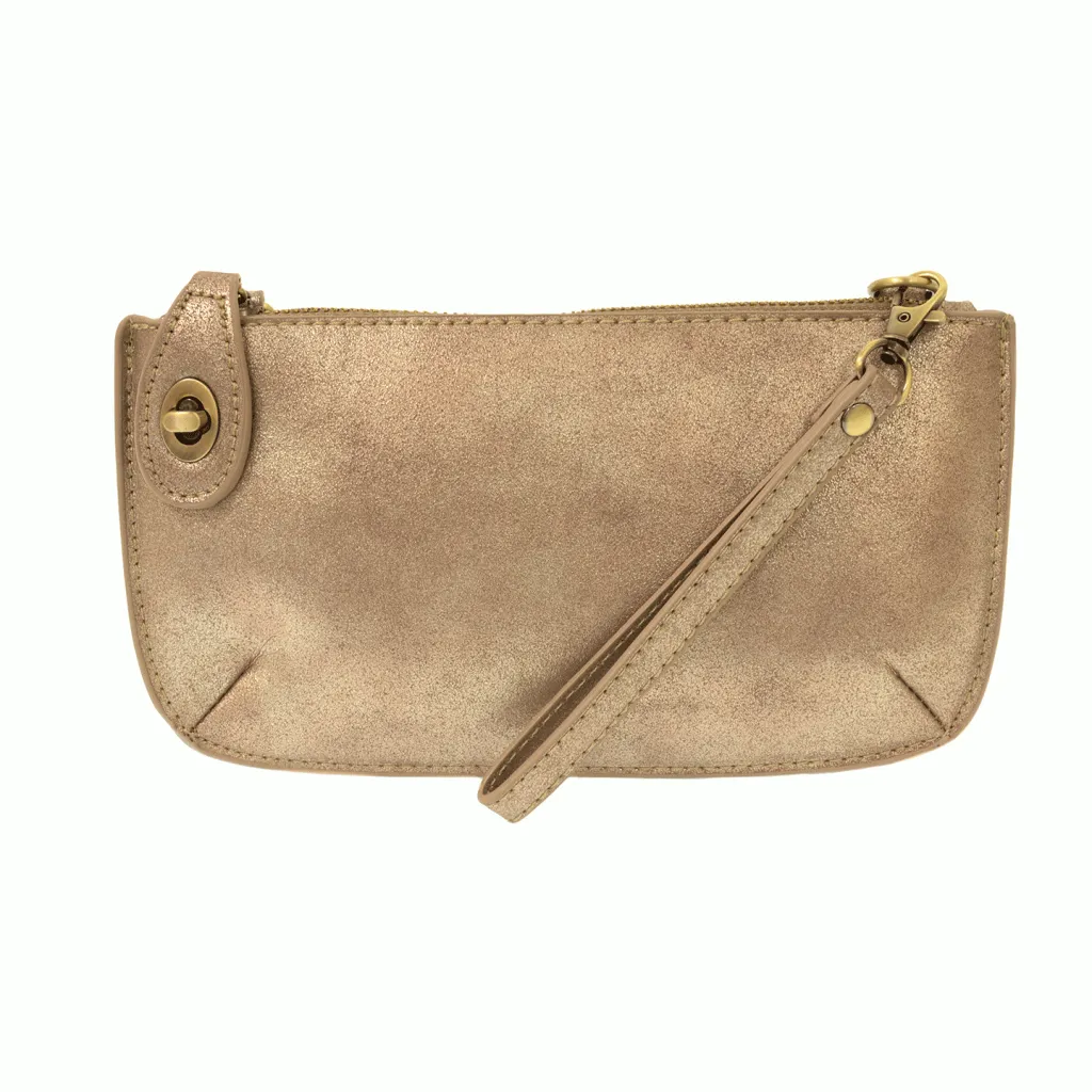 Lustre Lux Crossbody Wristlet Clutch