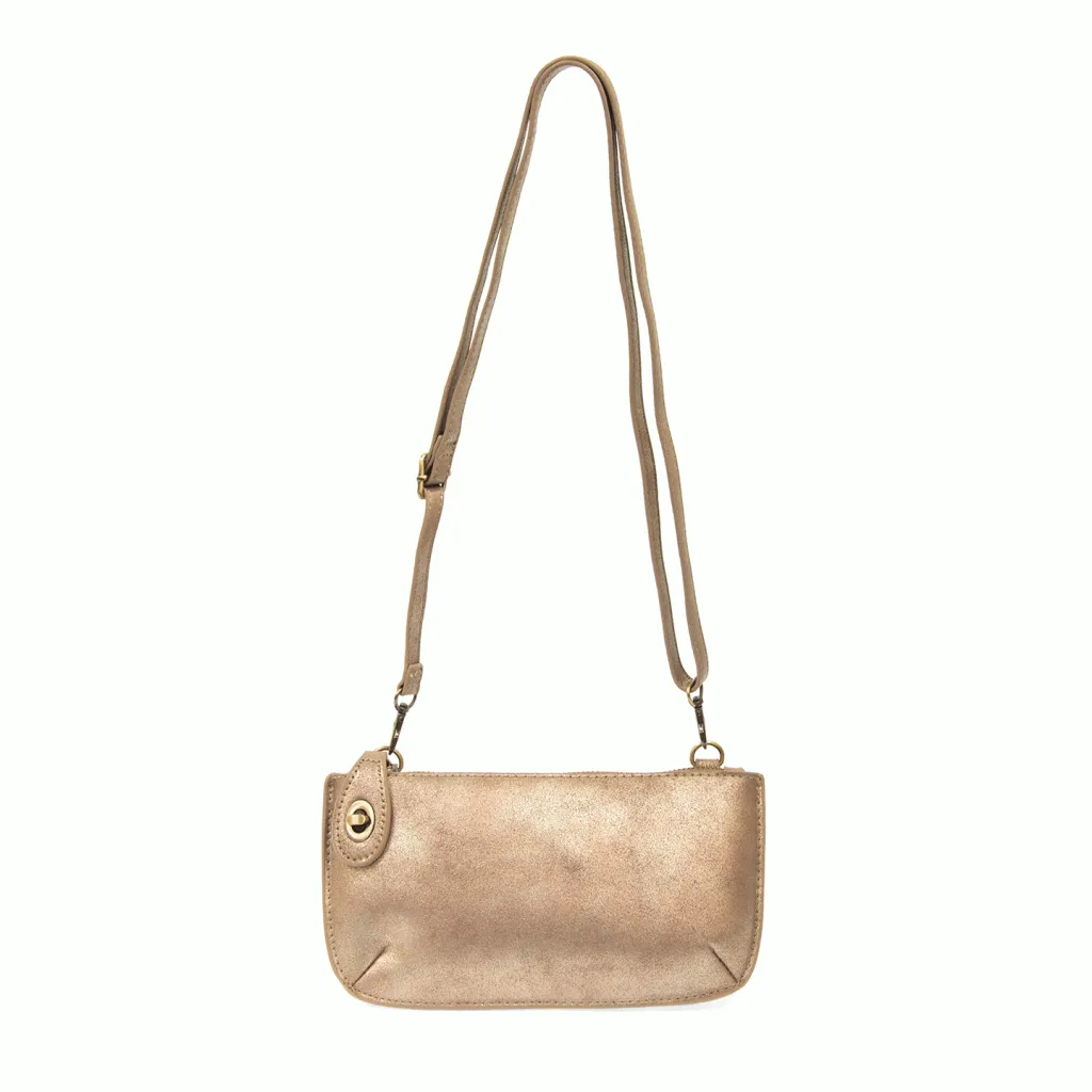 Lustre Lux Crossbody Wristlet Clutch