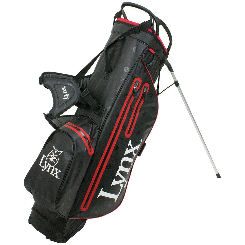 Lynx Prowler Waterproof Stand Bag - Red