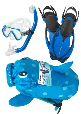 Mares Sea Pals Snorkeling Set - Puffer Fish