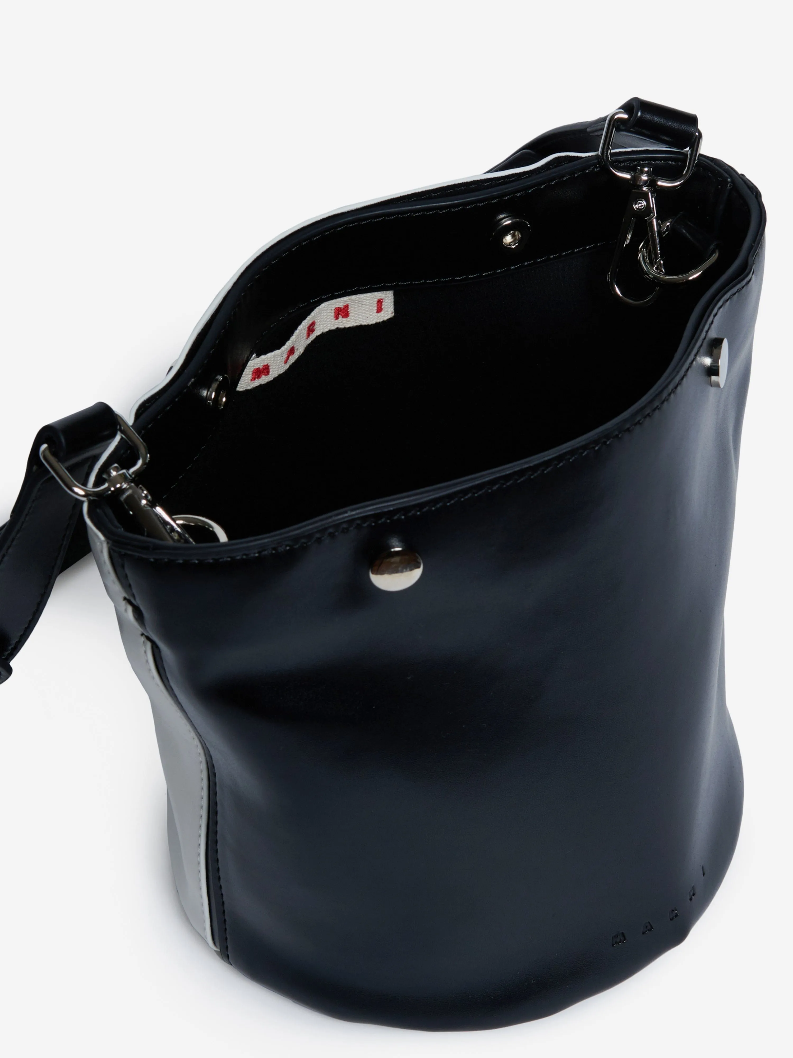 MARNI Girls Bucket Bag in Black (18cm)