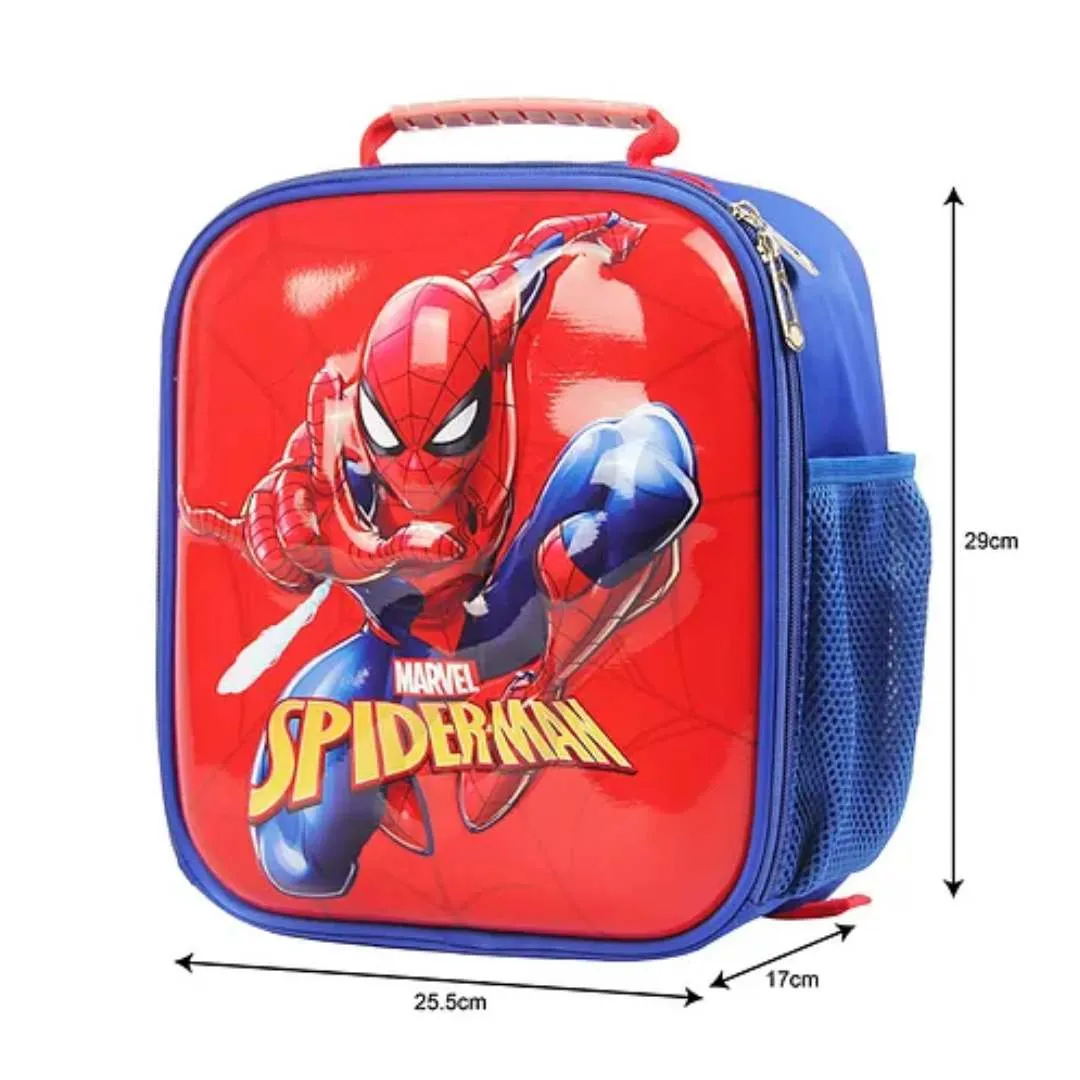 MARVEL SPIDER-MAN HARDSHELL SQUARE SHAPE BAG - RED  by Mesuca