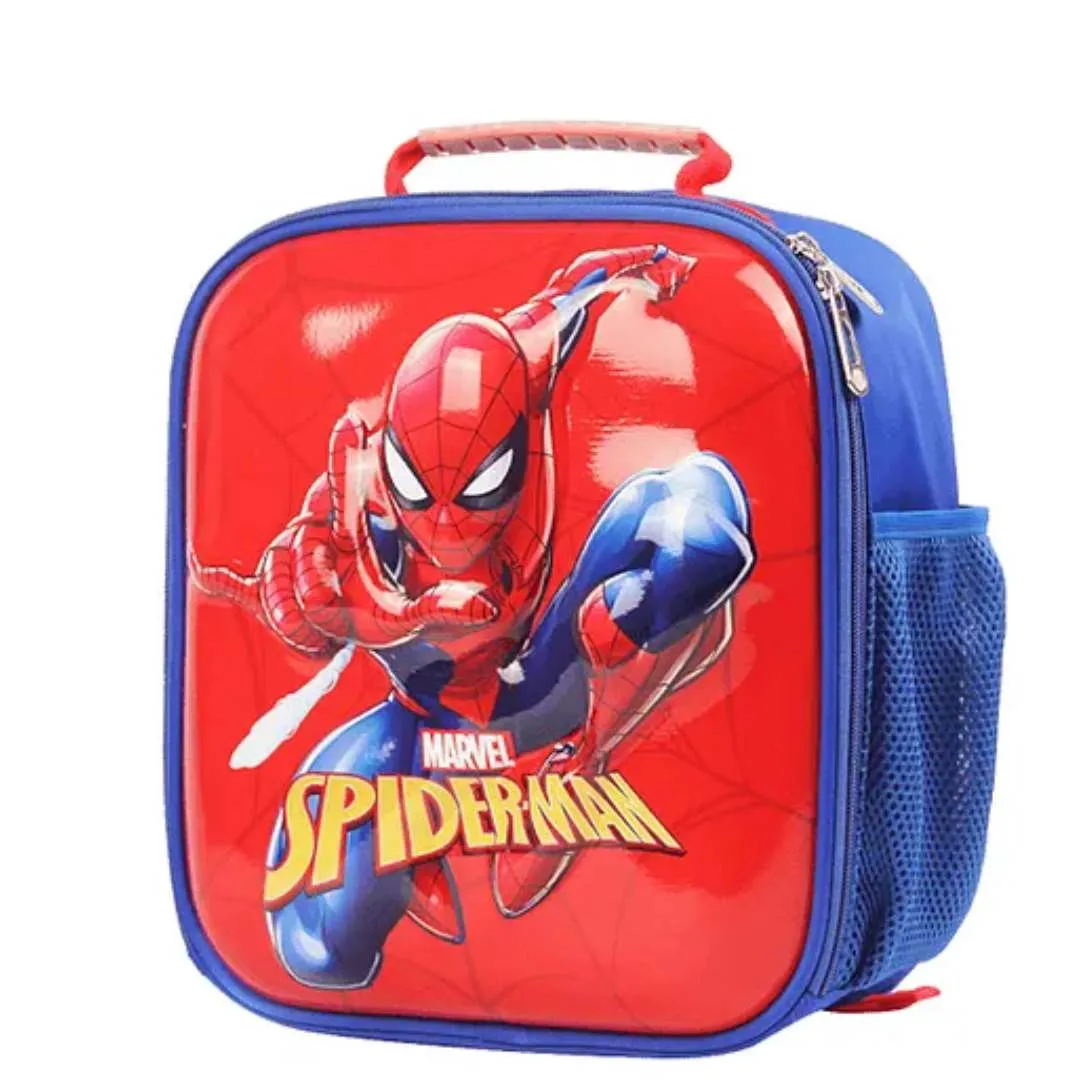 MARVEL SPIDER-MAN HARDSHELL SQUARE SHAPE BAG - RED  by Mesuca