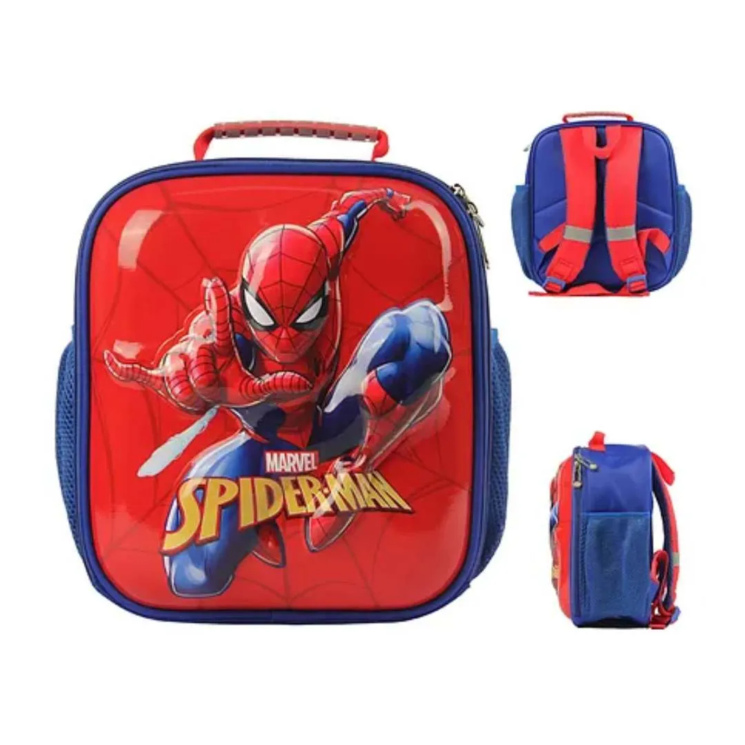 MARVEL SPIDER-MAN HARDSHELL SQUARE SHAPE BAG - RED  by Mesuca