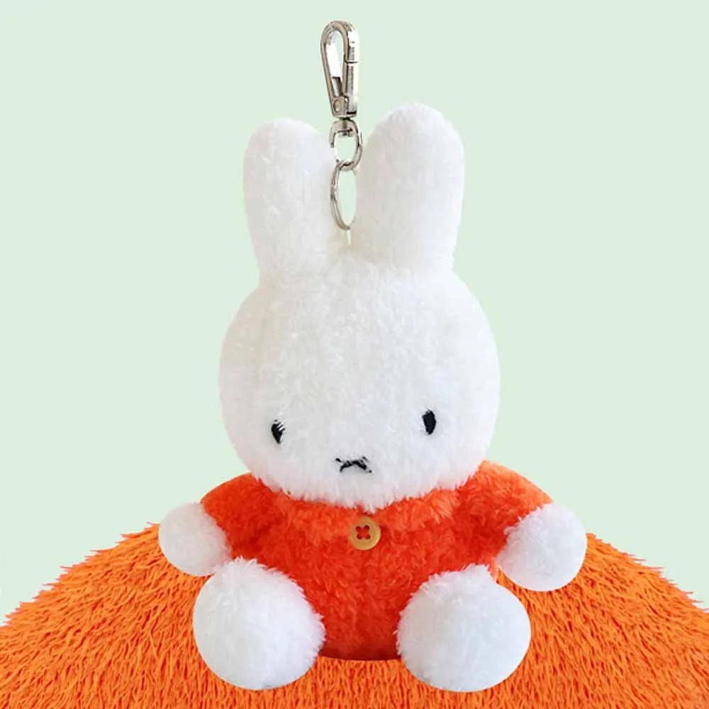 Miffy Sitting Clip-On Plush: Orange