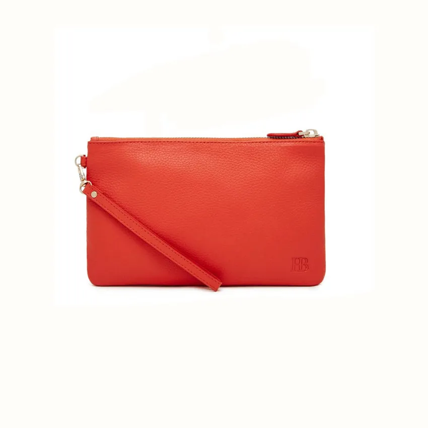 Mighty Purse Wristlet Clutch - Tangerine Orange