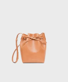 Mini Bucket Bag - Cammello/Rosa