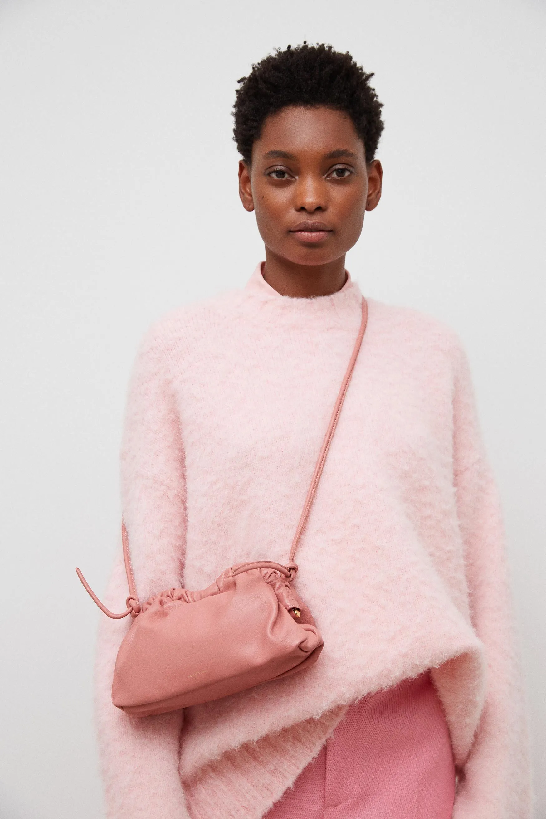 Mini Cloud Clutch - Blush