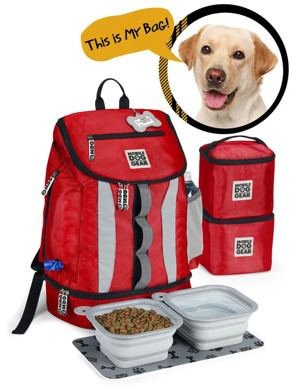 Mobile Dog Gear Drop Bottom Week Away® Backpack