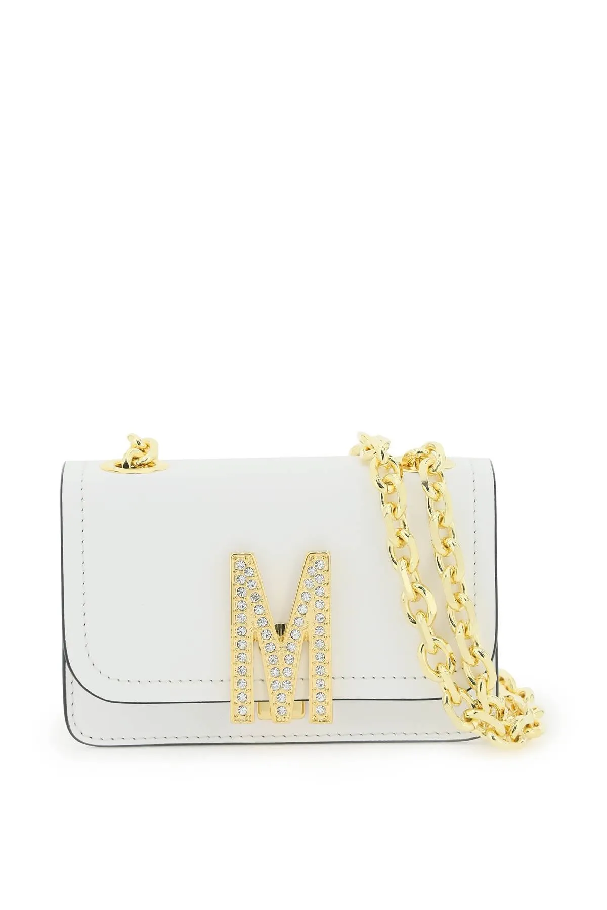 Moschino leather mini crossbody bag