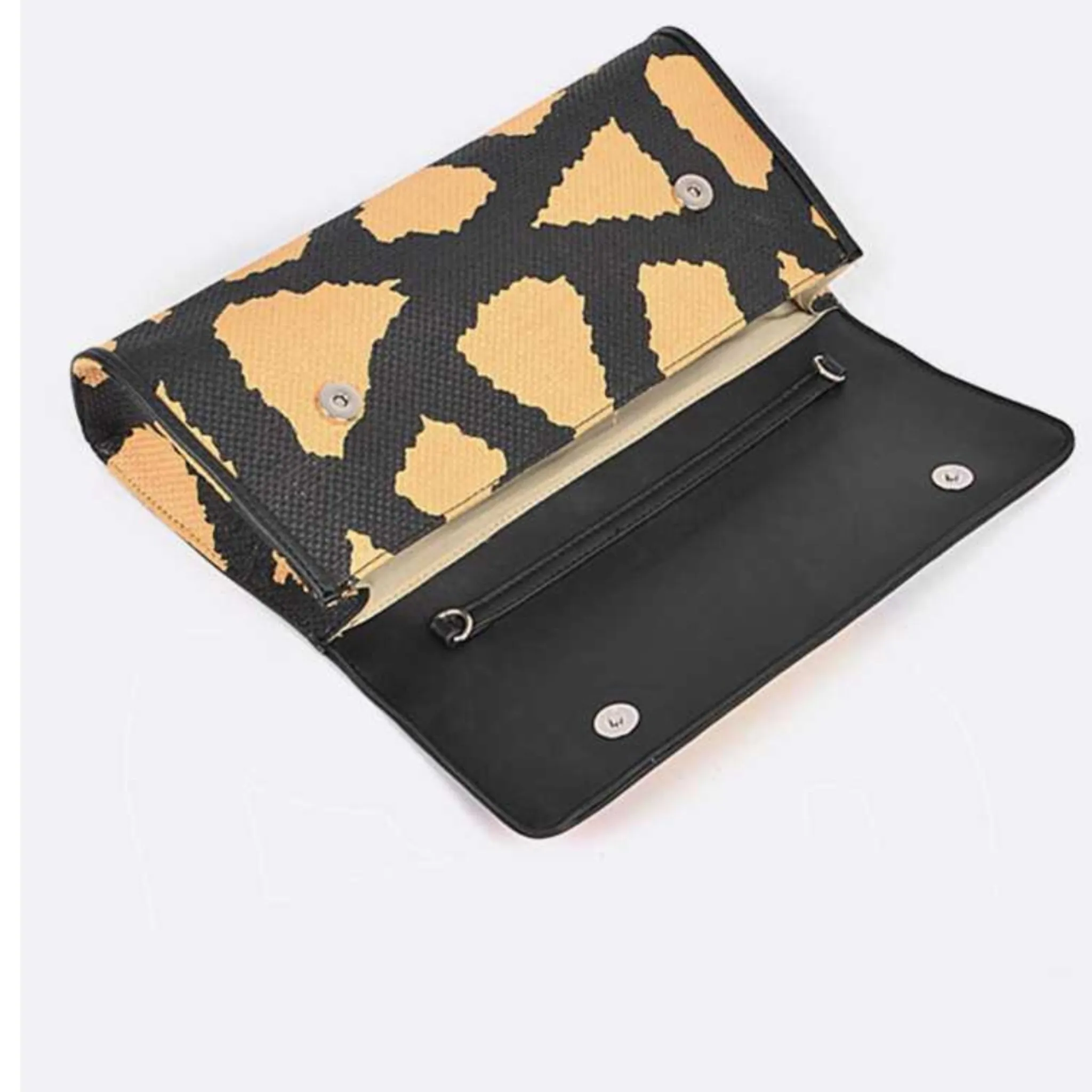 Multi Print Clutch Bag