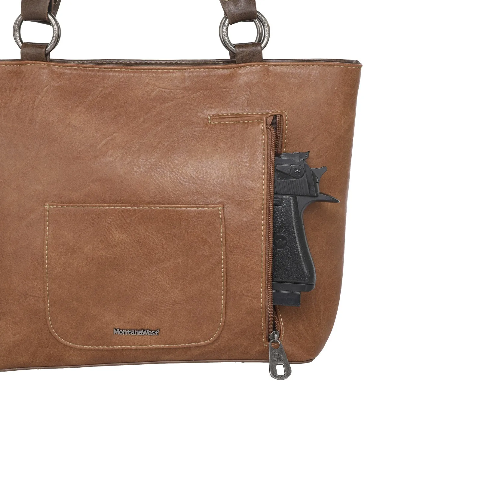 MW1102G-8317 Montana West Spiritual Collection Concealed Carry Tote