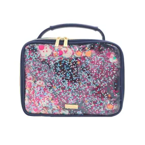 Navy Confetti Lunchbox