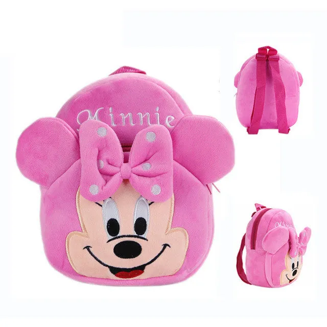 New Plush Backpacks Cute Cartoon Kids Mini Schoolbag Children's Gifts Kindergarten Girl Baby Children School Bags for Girls Boys