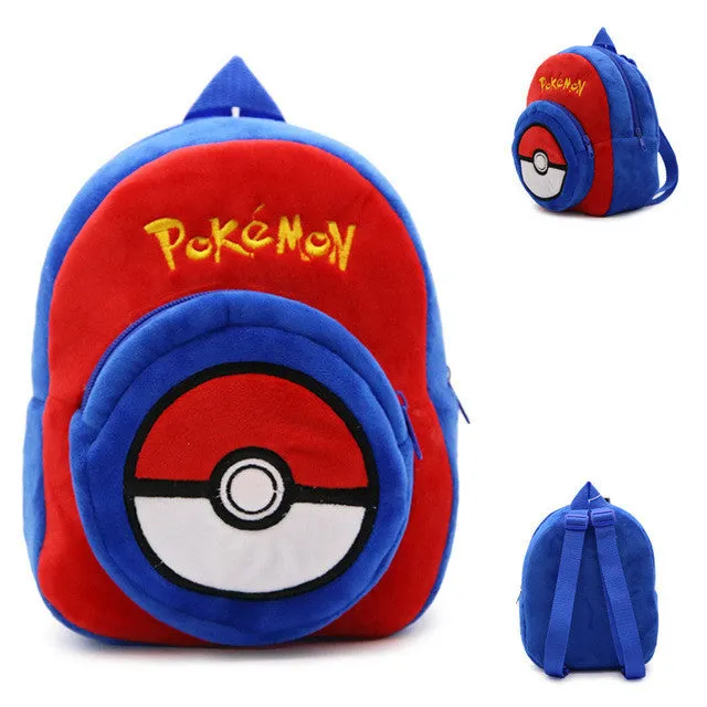 New Plush Backpacks Cute Cartoon Kids Mini Schoolbag Children's Gifts Kindergarten Girl Baby Children School Bags for Girls Boys