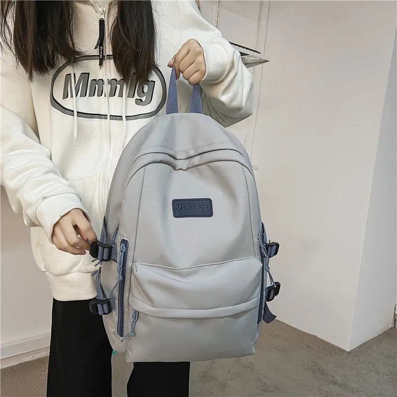 NEW Women's Luxury Fashion Knit Backpack Designer Ladies School Bag Female Large-capacity College Pattern High Quality Backpack