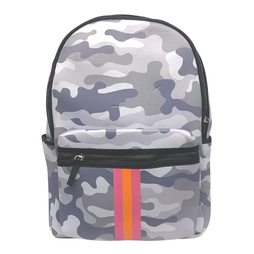 NP-5502BP Neoprene Backpack Grey Camo