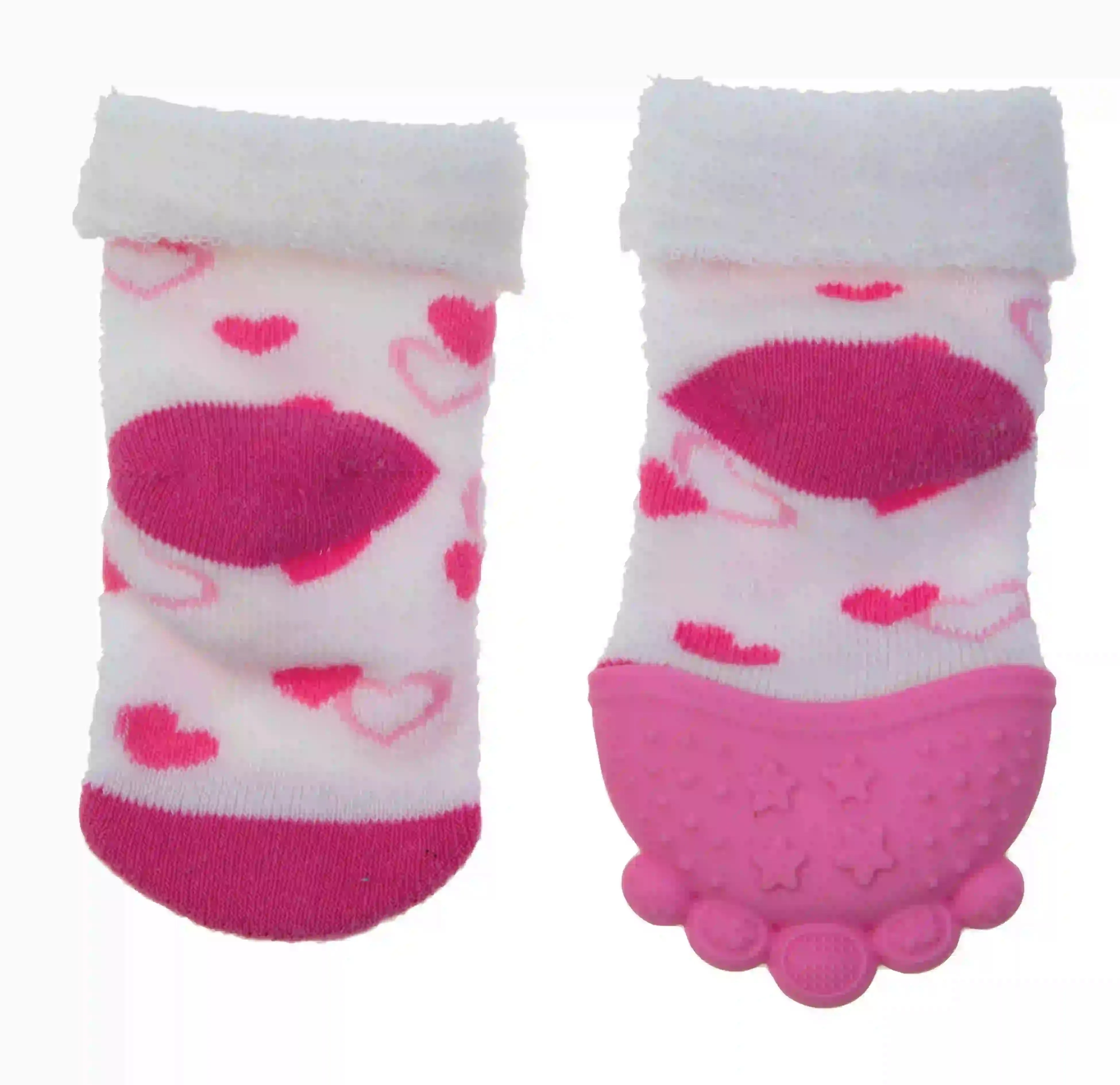 Nuby Teething Socks - 1 Pack - 3M 