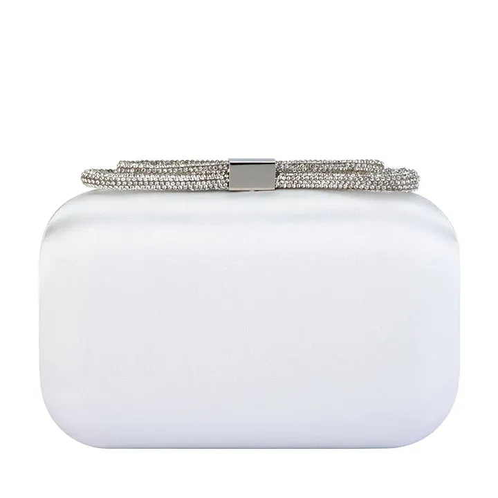 OB2133 ADA CRYSTAL BOW CLUTCH