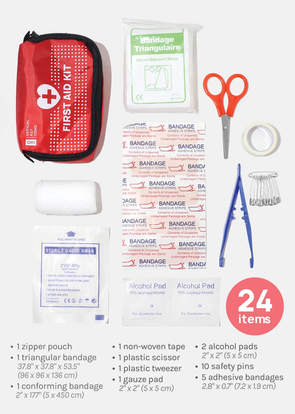 Official Key Items- Mini First Aid Kit