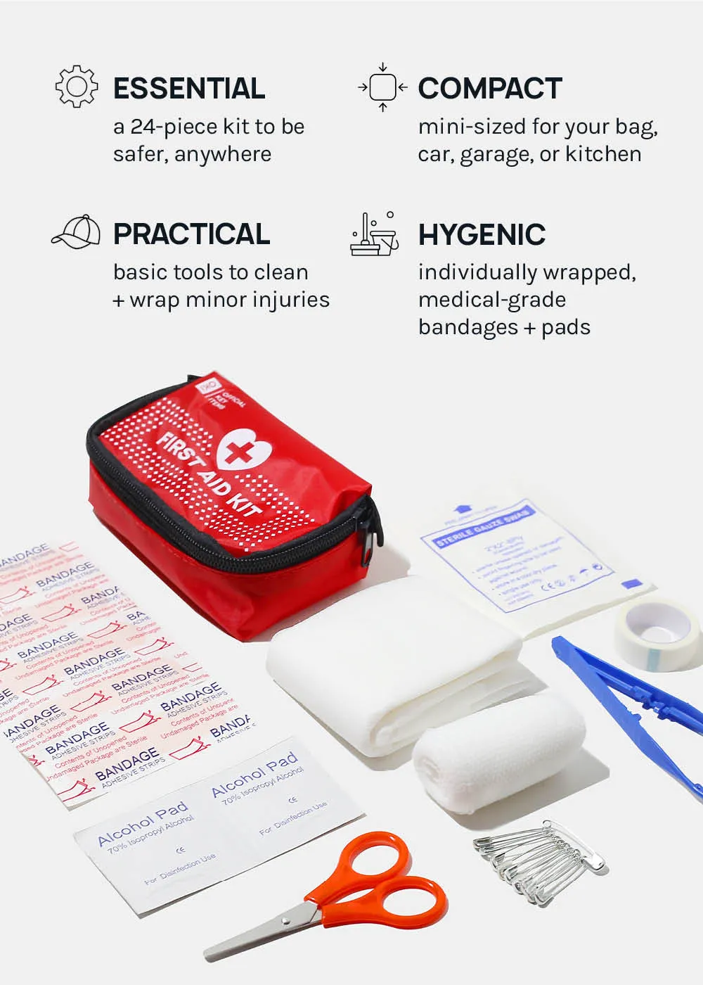 Official Key Items- Mini First Aid Kit