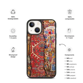 Persian Carpet Biodegradable phone case