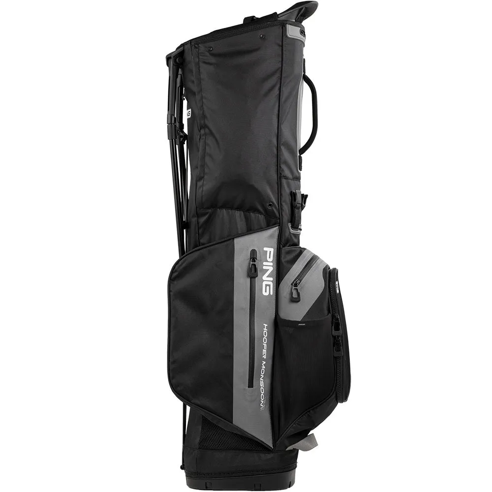 Ping Hoofer Monsoon 231 Stand Bag - Black/Iron