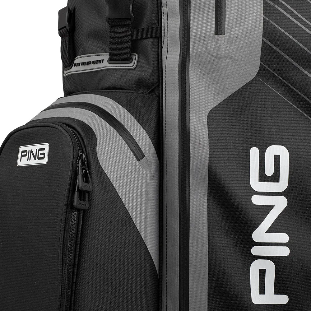 Ping Hoofer Monsoon 231 Stand Bag - Black/Iron