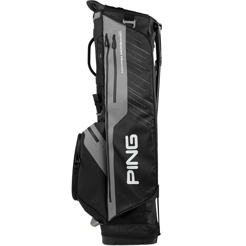 Ping Hoofer Monsoon 231 Stand Bag - Black/Iron