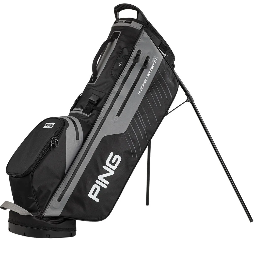 Ping Hoofer Monsoon 231 Stand Bag - Black/Iron