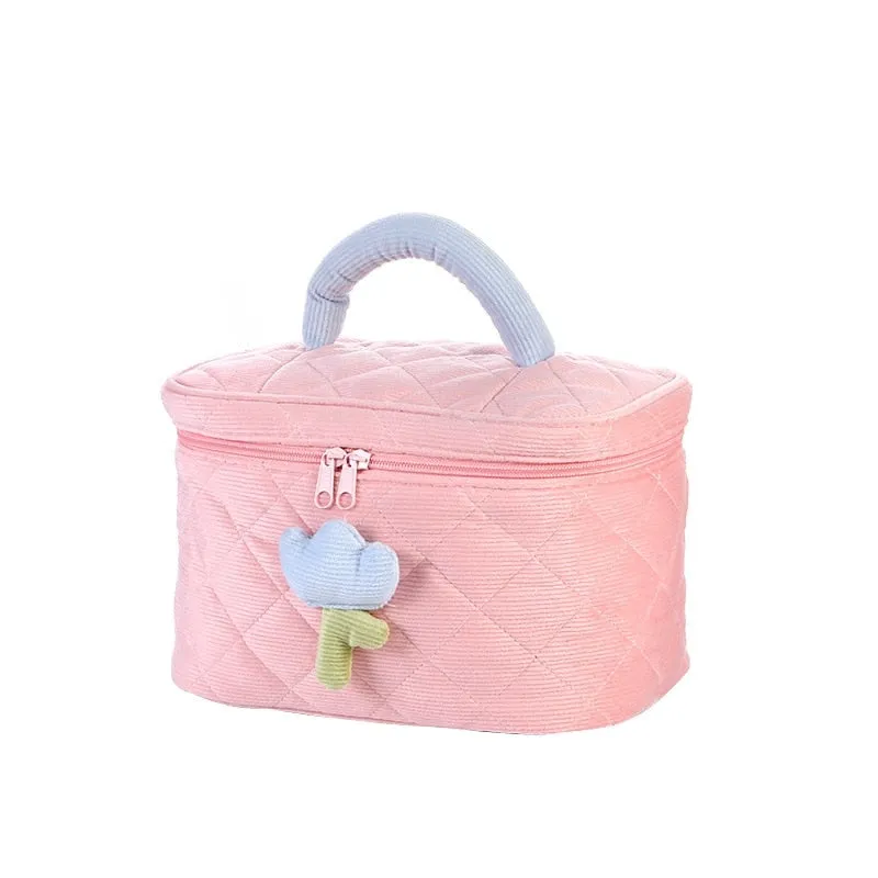 Plush Tulip Make-Up Case