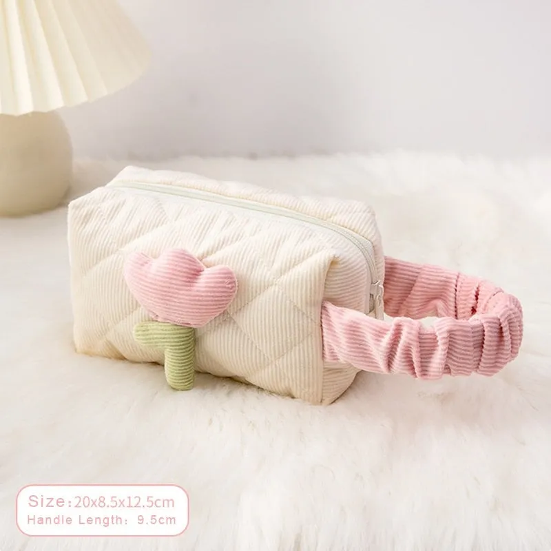 Plush Tulip Make-Up Case