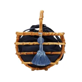 Pre Order:  Handmade Tassel Bamboo Knot Bucket Handbag