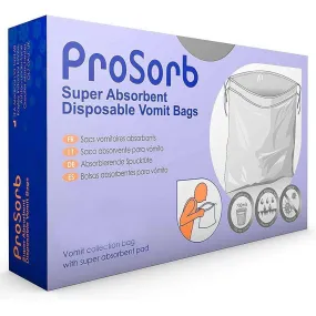 Prosorb Super Absorbent Disposable Sick Vomit Bags x 20