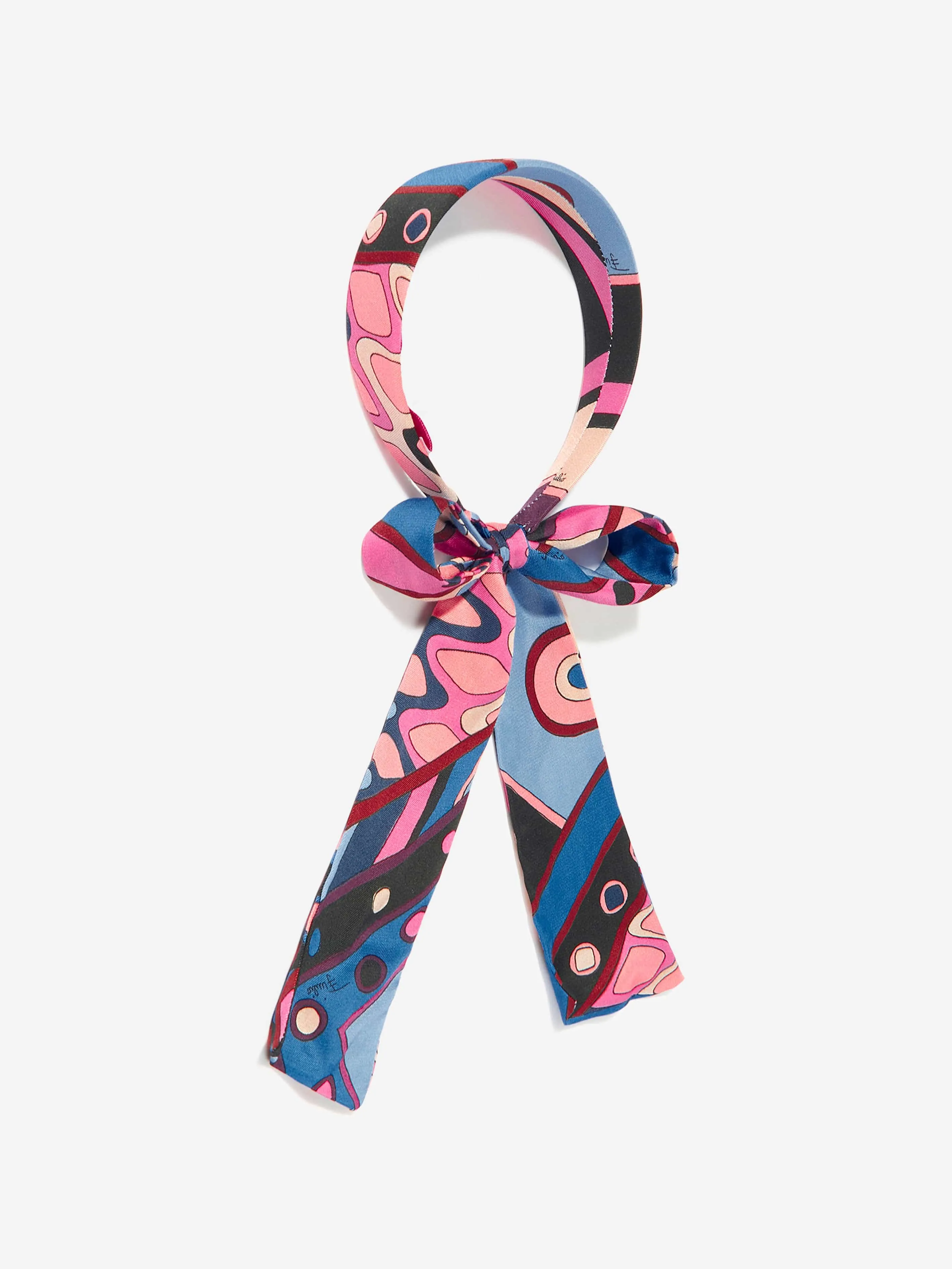 Pucci Girls Vivara Print Headband in Multicolour