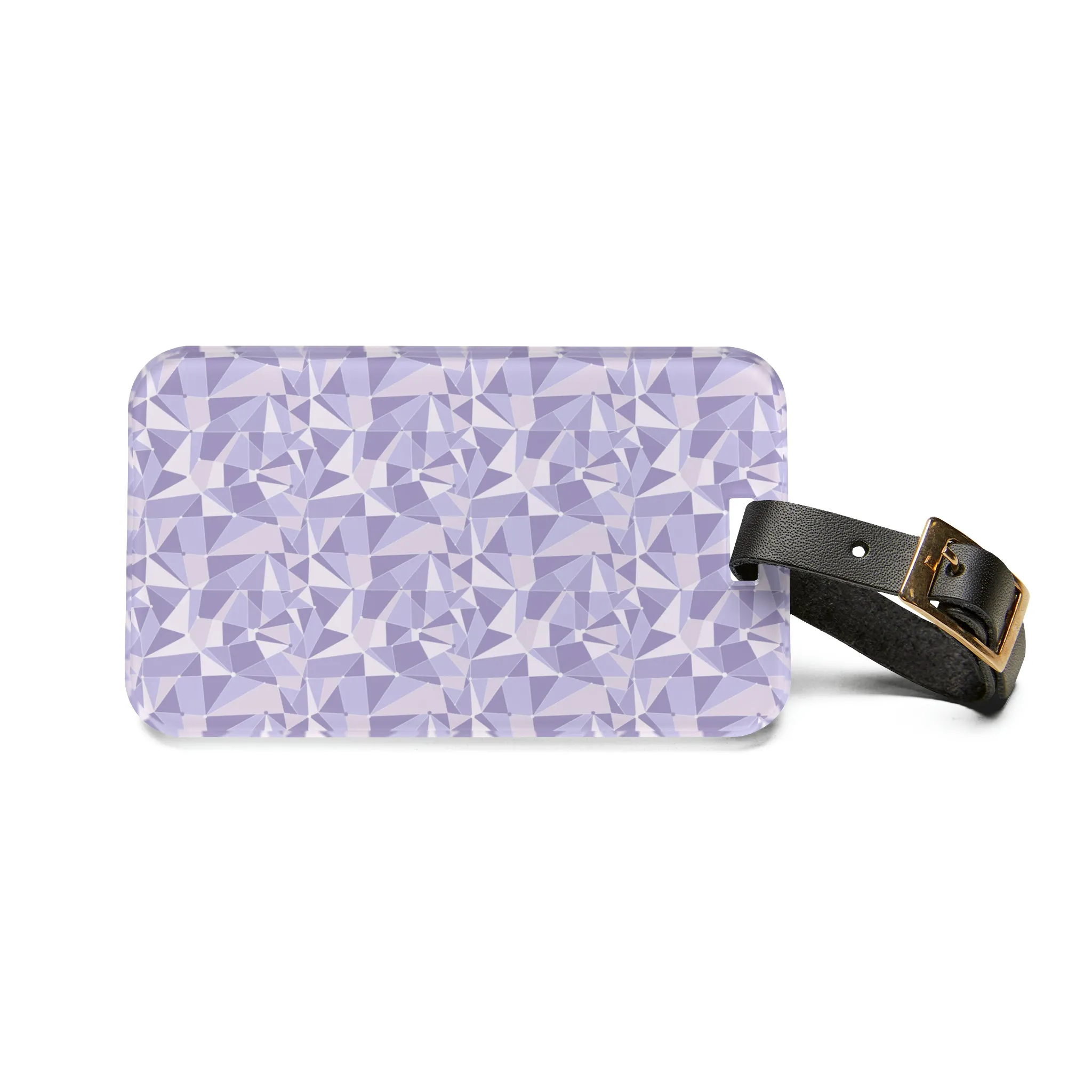 Purple Wall Luggage Tag