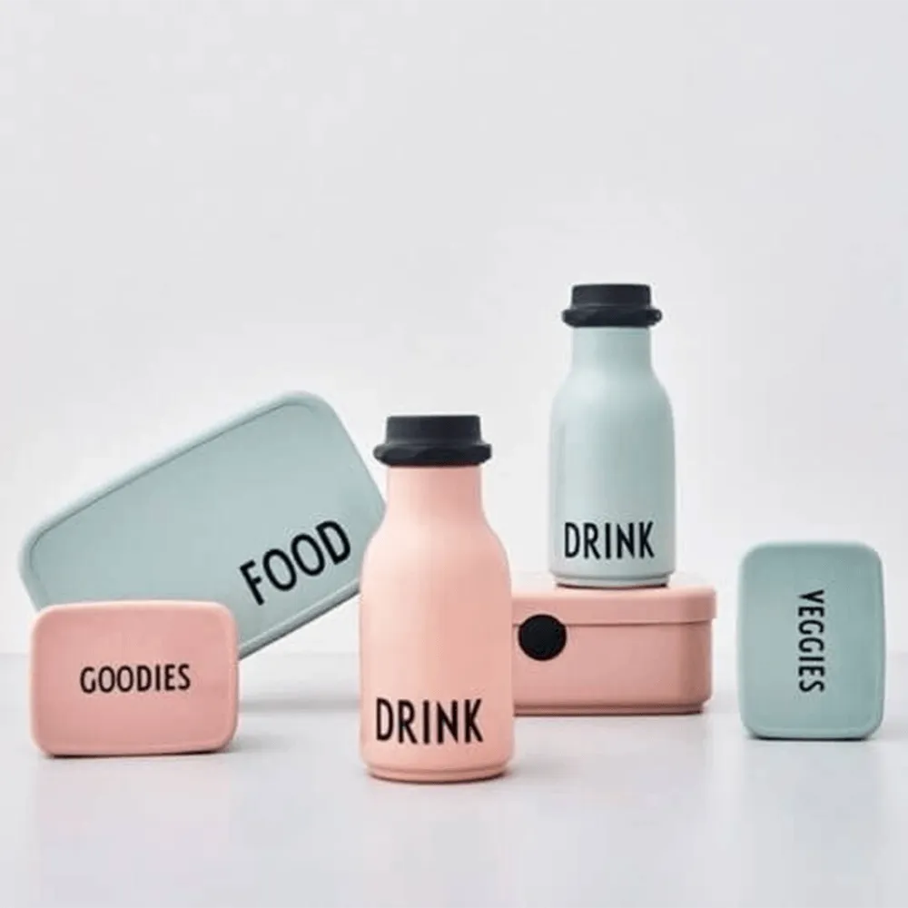 "Drink" Kids Water Bottle - 2 Color Options