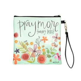 "Pray More" Square Bag