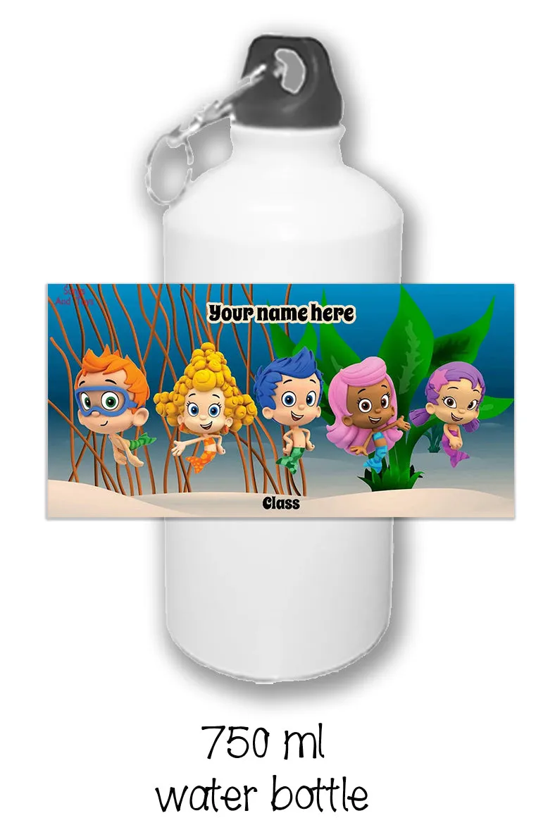 ""Bubble Guppies" School labels packs